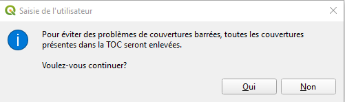 Capture d’écran – Importer un RATF Partiel